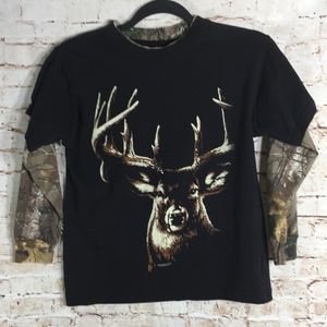 Buck Wear Realtree Camouflage Boys T-Shirt